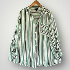 🎉5 for $45 🎉 CZ Collection Top Blouse Shirt Size 3X